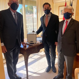 Un “CUBE” anti-covid per l’Ambasciata d’Italia nel Principato di Monaco