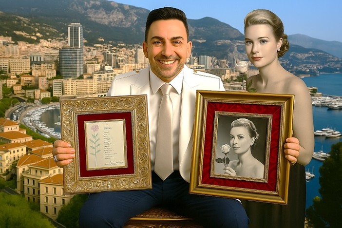 Luca Moretti incanta Monaco con un omaggio poetico a Grace Kelly Luca Moretti incanta Monaco con un omaggio poetico a Grace Kelly