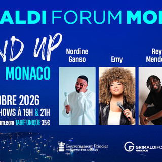 STAND UP MONACO, quattro talenti del cabaret francese al Grimaldi Forum il 5 ottobre