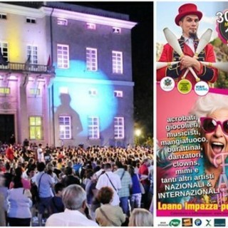 Dal 30 maggio al 2 giugno ritorna il Loano Street Show: in piazza Italia spettacoli con artisti di livello nazionale e internazionale