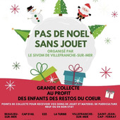 Operazione “Pas de Noël sans jouet”: una raccolta di giocattoli per regalare sorrisi ai bambini bisognosi durante le festività natalizie.