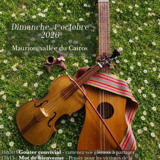 A Saorge il “Goûter – Concert à deux violons” con Maud Sinda e Galel Sanchez