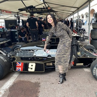 Per Lorena Baricalla applausi a Monte-Carlo tra Formula1, Moda e Cinema