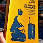 Libro "Du taudis au Airbnb" di Victor Collet, libreria Caïros.