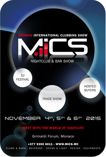 Il Monaco International Clubbing Show il 7 e 8 novembre al Grimaldi Forum