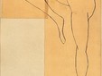 Henri Matisse, La Danse, première version. Esquisse à l’échelle de la figure centrale - © Succession H. Matisse - Photo © CICRP-photo Odile Guillon