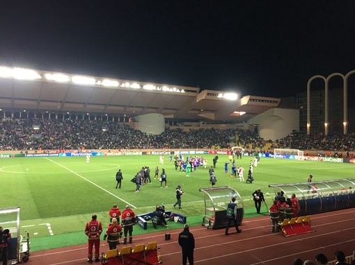 Il Monaco fa suo, con un netto 3 a 0, il derby con il Nizza e vola da solo in testa alla classifica della Ligue 1