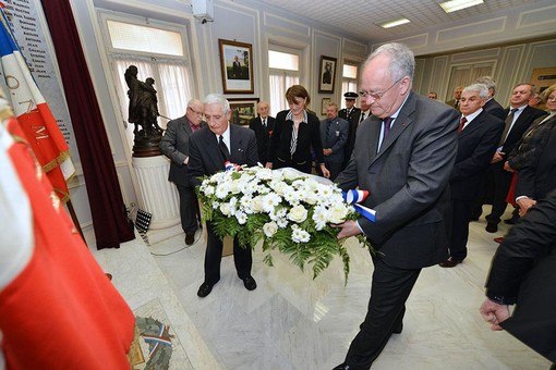 S.E. M. le Ministre d’Etat Michel Roger et Jacques Boisson, Secrétaire d’Etat, S.E. M. le Ministre d’Etat Michel Roger et Jacques Boisson, Secrétaire d’Etat,