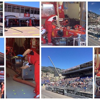 Rosberg partirà 1°, Hamilton 2°, Alonso solo 5°. Le più belle immagini del Gran Premio di Monaco viste dai box