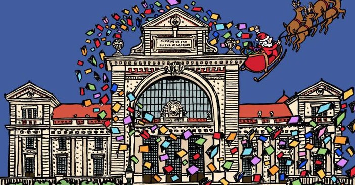 Nizza: Marché littéraire de Noël alla Gare du Sud Nizza: Marché littéraire de Noël alla Gare du Sud