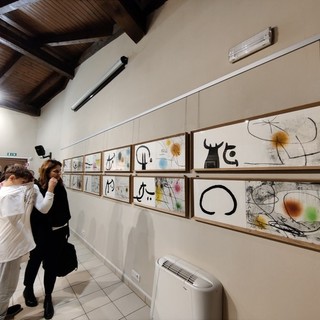 A casa Francotto di Busca inaugurata la mostra "Joan Miró Genius loci. Sogno forza e materia" [VIDEO]