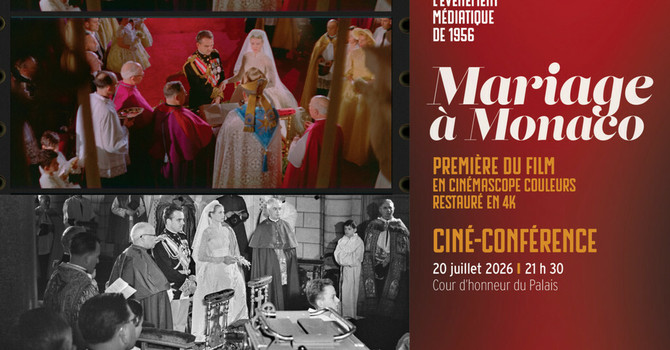 “Le Mariage de Monaco”, al Palazzo dei Principi la prima della versione restaurata in 4K
