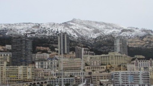 Mentre c'è la neve sulle alture, ecco i dati climatici del Principato di Monaco del 2014