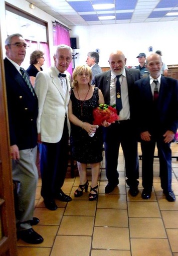 Maria Salamone ospite a Lannemezan/Francia per la consegna delle medaglie al «Mérite et Dévouement Français»
