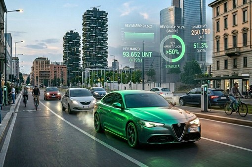L'ibrido vale metà del mercato italiano: cosa ci dicono i dati di marzo 2026 sulla mobilità che verrà