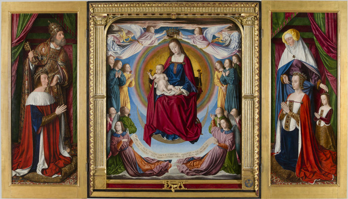 Il Triptico di Moulins presto esposto al Monastero Reale di Brou. Il Triptico di Moulins presto esposto al Monastero Reale di Brou.