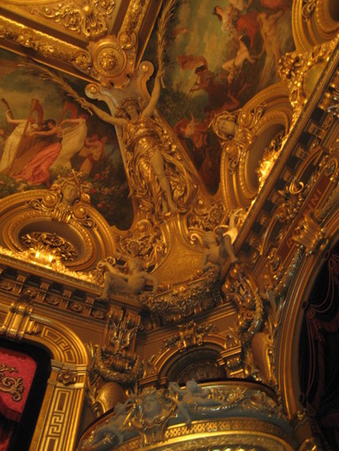 Un particolare della Sala Garnier Un particolare della Sala Garnier