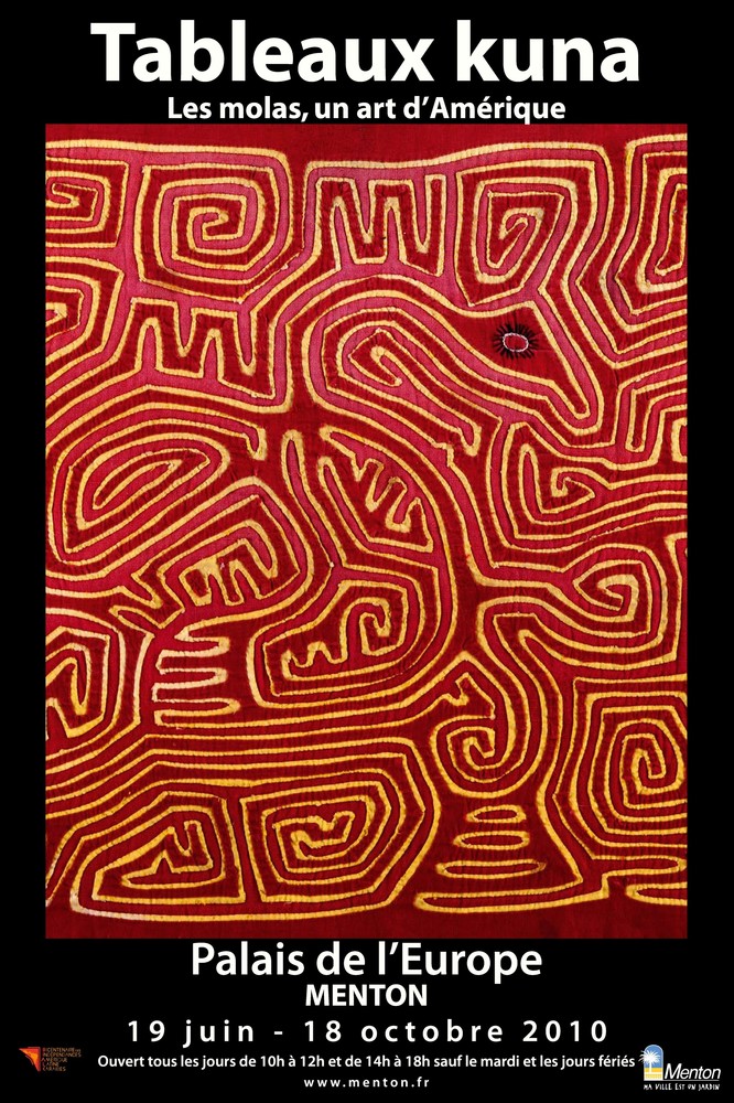 Mentone: prosegue "Tableaux Kuna - Les Molas, un art d'Amerique" Mentone: prosegue "Tableaux Kuna - Les Molas, un art d'Amerique"