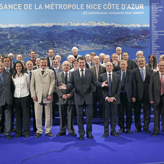Photo credits Ville de Nice - immagine dello scorso mese di aprile quando fu annunciata la creazione della prima Metropoli di Francia