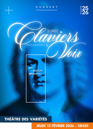 «Claviers &amp; Voix»: musica di Bach al Théâtre des Variétés