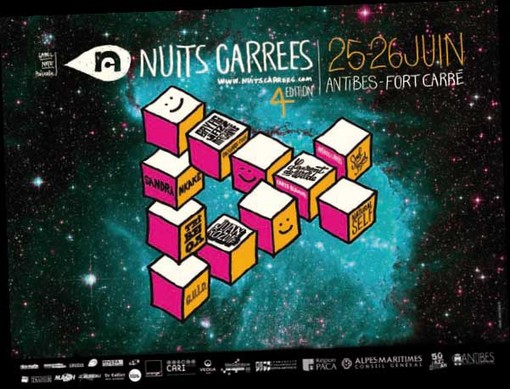 Antibes: 25 e 26 giugno, dalla frequenza K al festival delle "Nuits Carrées"