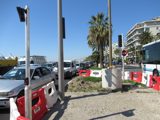 Nizza: cambio di look per la carreggiata sud della Promenado des Anglais