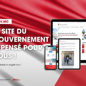 La nuova interfaccia del sito governativo gouv.mc