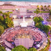 Nice Jazz Fest, foto d'archivio Nice Jazz Fest, foto d'archivio