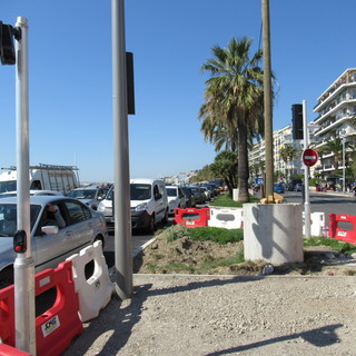 Nizza: cambio di look per la carreggiata sud della Promenado des Anglais