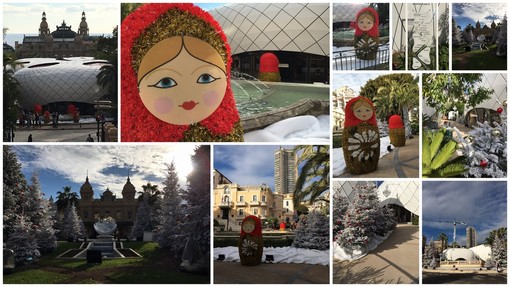 Nel Principato di Monaco il Natale è iniziato tra luci e ambienti made in Russia. Fotogallery