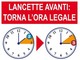 Torna l'ora legale: domenica gli orologi vanno avanti di un'ora