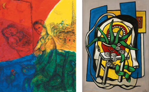 Monaco Masters Show 2025: Chagall e Léger tra colore e forma Monaco Masters Show 2025: Chagall e Léger tra colore e forma