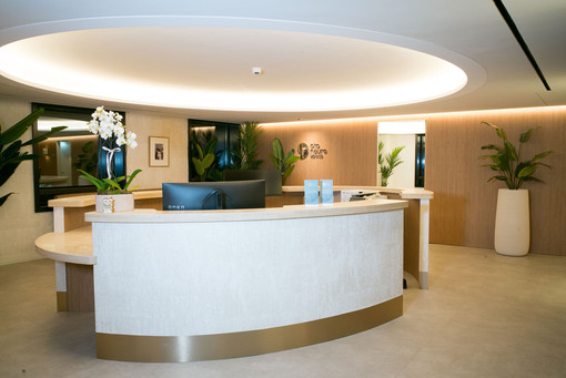 Reception del centro OTONEURO MONACO, Principato di Monaco