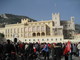 La piazza del palazzo dei Principi durante la Festa Nazionale del 19 novembre 2009