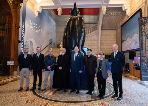 Monaco, inaugurata la nuova mostra del Museo Oceanografico "I giganti del ghiaccio" Monaco, inaugurata la nuova mostra del Museo Oceanografico "I giganti del ghiaccio"