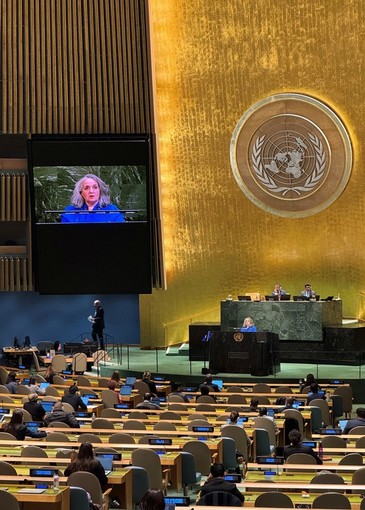 Isabelle Picco, Ambasciatrice di Monaco all’ONU, a New York ©DR