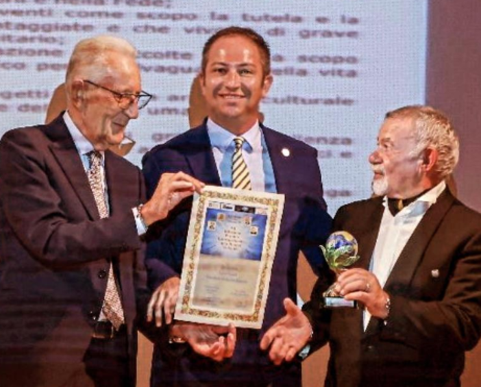 A Baravalle il "Premio Internazionale alla Buona Volontà" A Baravalle il "Premio Internazionale alla Buona Volontà"