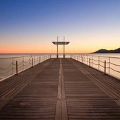 Immagine di archivio del ponton du Carlton, Cannes