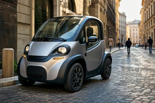 Quadriciclo elettrico a 4 posti, una nuova idea di mobilità per la città Quadriciclo elettrico a 4 posti, una nuova idea di mobilità per la città