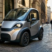 Quadriciclo elettrico a 4 posti, una nuova idea di mobilità per la città Quadriciclo elettrico a 4 posti, una nuova idea di mobilità per la città
