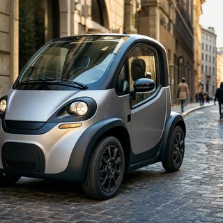 Quadriciclo elettrico a 4 posti, una nuova idea di mobilità per la città