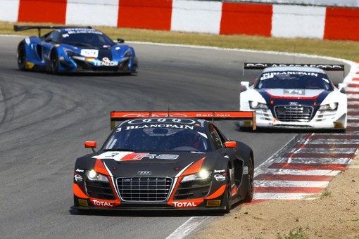 Round 6 del campionato Blancpaint Sprint Series: Richelmi a Misano con l'Audi R8 in coppia con Ortelli