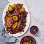 Pintade aux figues et aux raisins