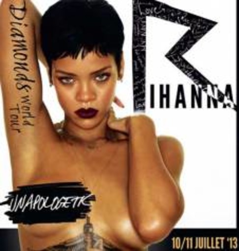 Rihanna annuncia il suo primo concerto in Francia: sarà il 15 lglio 2016 a Nizza