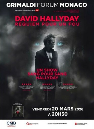 David Hallyday “Requiem pour un fou”  ©Grimaldi Forum