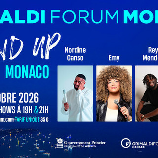 Stand-up comedy al Grimaldi Forum Monaco con quattro protagonisti della comicità francese Stand-up comedy al Grimaldi Forum Monaco con quattro protagonisti della comicità francese