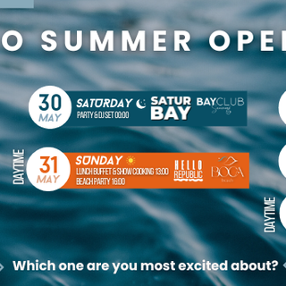 SANREMO SUMMER OPENING - 5 giorni di eventi, musica, relax e nightlife nella capitale della Riviera