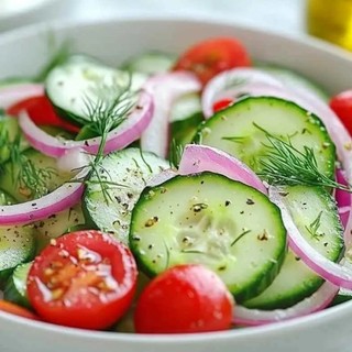 Salade de cocombre