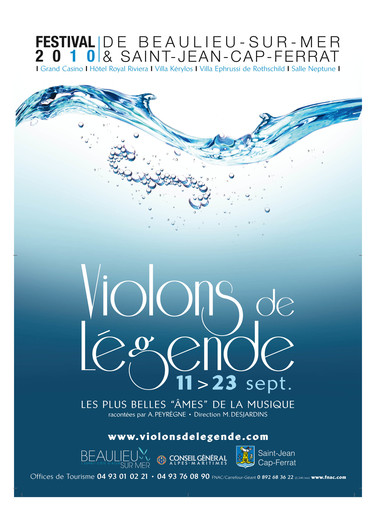 A Saint Jean Cap Ferrat e Beaulieu sur Mer "Les Violons de Légende"
