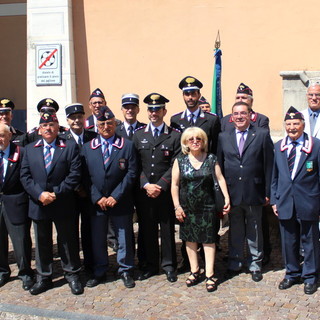 Anche Maria Salamone alla festa dell’Arma dei Carabinieri
